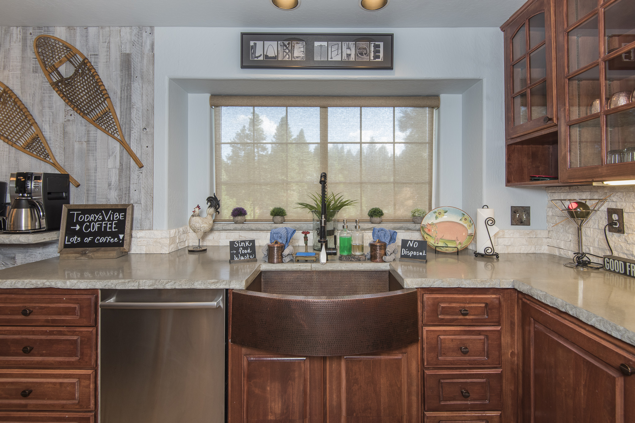 Sierra Meadows Glass House kitchen sink