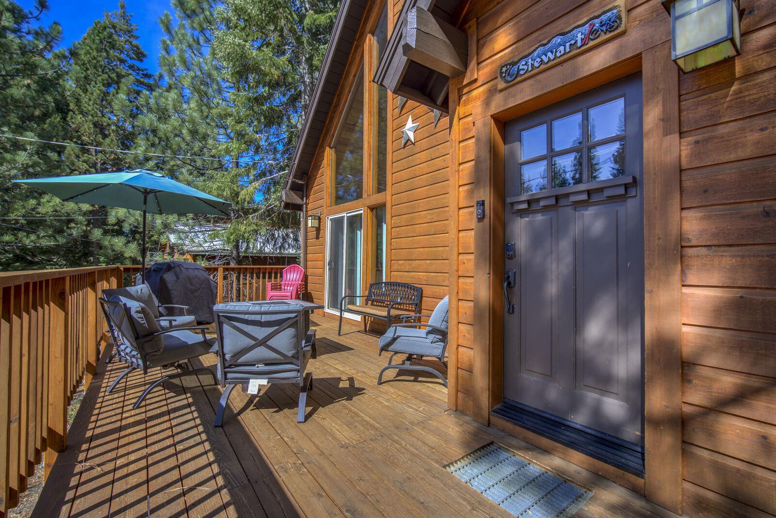 Tahoe Donner Low Elevation porch lounge1