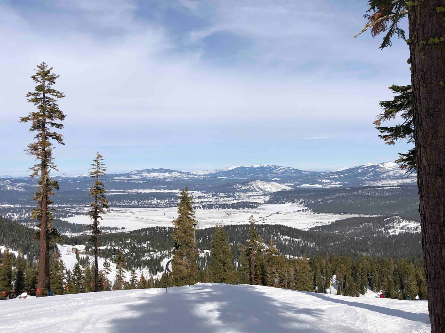 view from northstar mountain