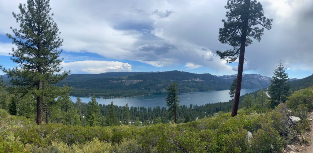 donner lake view from tahoe donner hiking trail scaled