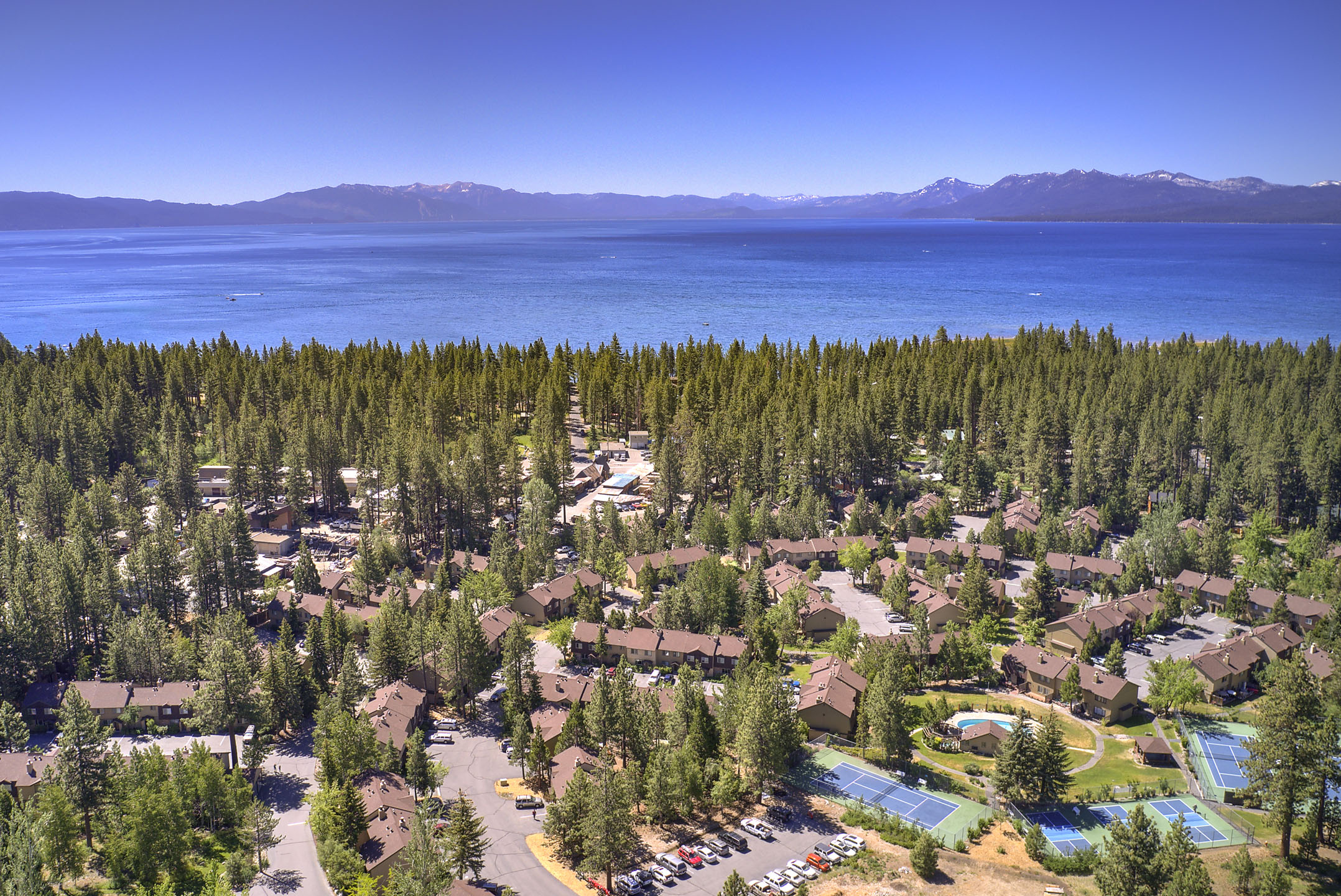 Tahoe City Newly Updated arial view1