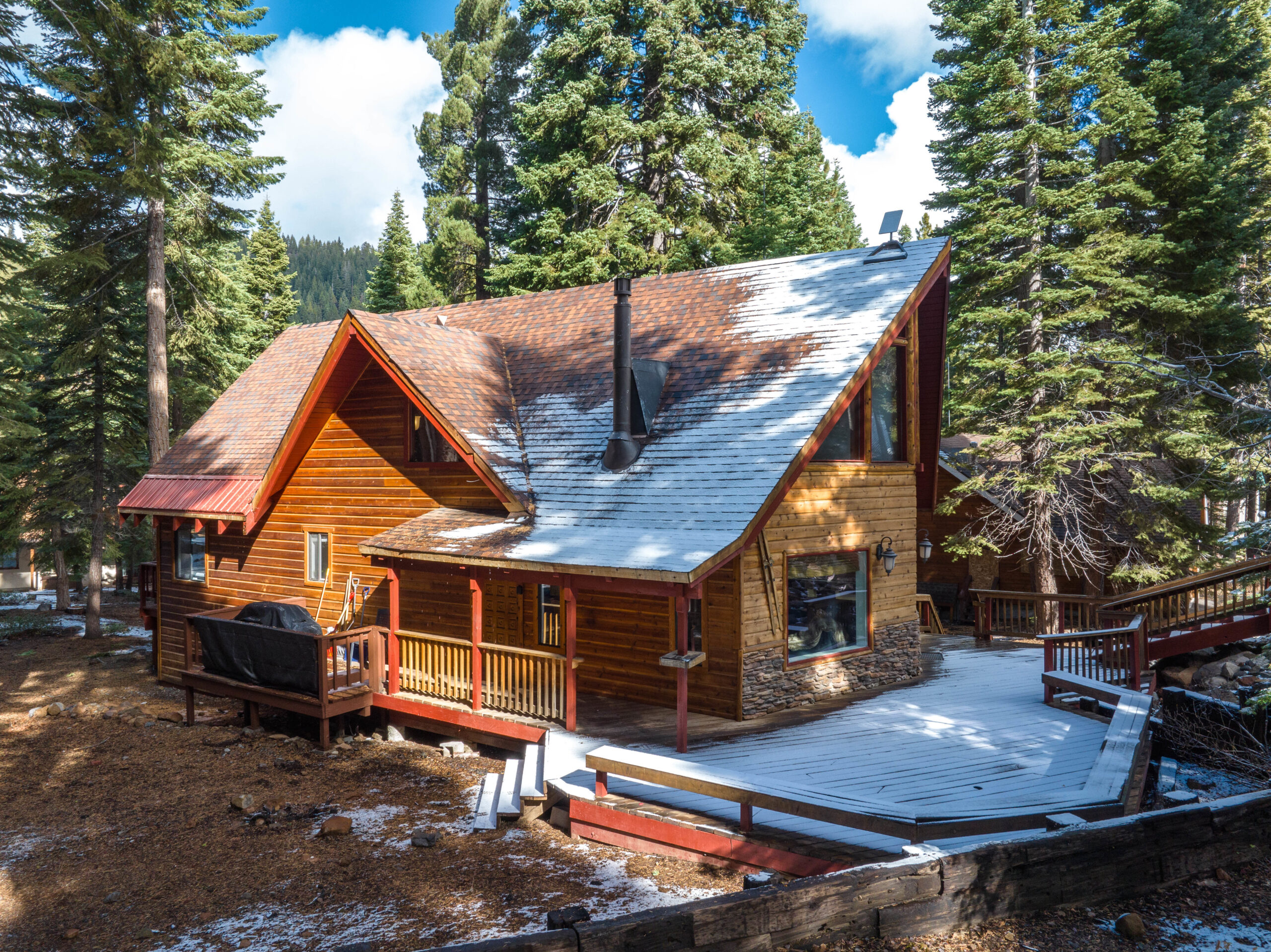 Snowy-Vista-Cabin-Newly-Remodel-arial-view